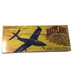 Batman Polar Lights Batplane Scale Model Kit -  All Plastic Assembly Kit- NIP